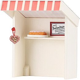 Flax Haired Children Stall Gingerbread Shop  -  8cm / 3.1 inch