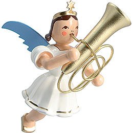 Floating Angel Colored, Tuba  -  6,6cm / 2.6 inch