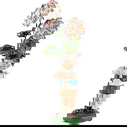 Flower Child Boy with Hydrangea - 24 cm / 9.4 inch