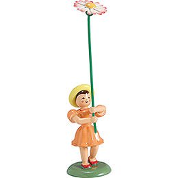 Flower Child Daisy, Colored  -  12cm / 4.7 inch