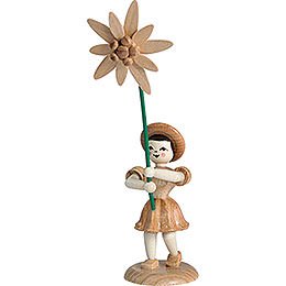Flower Child Edelweiss, Natural - 12 cm / 4.7 inch
