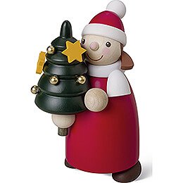 Gift Child with Christmas tree - 7,5 cm / 3 inch