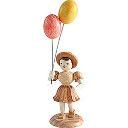 Girl with Balloon Natural - 12 cm / 4.7 inch