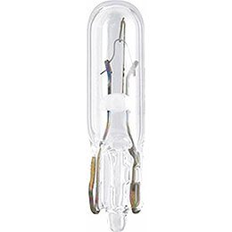 Glassockellampe - T5-Sockel - 12V/1.2W