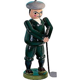 Golfer Onkel Albert, Colored - 6,6 cm / 2.6 inch