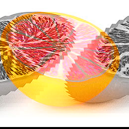 Grapefruit, Half  -  5,9cm / 2.3 inch