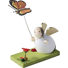 Guardian Angel with Butterfly - 3,5 cm / 1.4 inch
