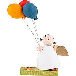 Guardian Angel with Three Balloons - 3,5 cm / 1.3 inch