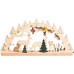 Handicraft Set - Candle Arch - Forest - 39x20 cm / 15.4x7.9 inch