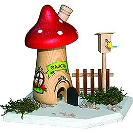Handicraft Set - Smoker - Mushroom - 12 cm / 4.7 inch