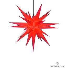 Herrnhuter Moravian Star A7 Red Plastic  -  68cm/27 inch