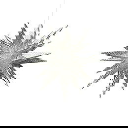 Herrnhuter Stern A1e silber glitter - Sonderedition 2022 - 13 cm
