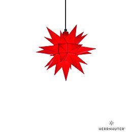 Herrnhuter Stern A4 rot Kunststoff - 40 cm