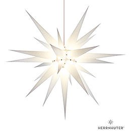 Herrnhuter Stern I8 wei Papier  -  80cm