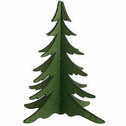 Holz - Steckbaum grn  -  19cm