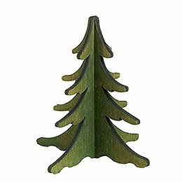 Holz - Steckbaum grn  -  8cm