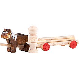 Horse Cart with Timber - 2 cm / 0.8 inch