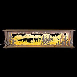 Illuminated Stand Forest for Candle Arches - 50x12x10 cm / 20x5x4 inch