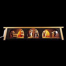 Illuminated Stand  -  The Shaft Bottom  -  19th Century  -  60x16cm / 23.6x6.3 inch
