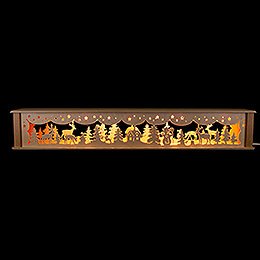 Illuminated Stand for Candle Arches - Lonely Hut - 71,8x11,3 cm / 28.3x4.4 inch