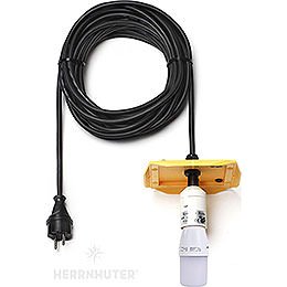 Kabel fr Aussenstern 29-00-A13, 10 m schwarz, LED, Deckel gelb, EU