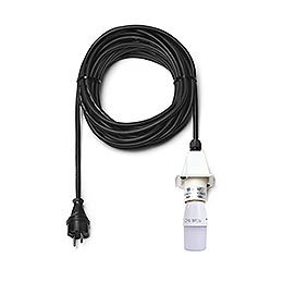Kabel fr Aussenstern 29 - 00 - A4 und 29 - 00 - A7, 10 m schwarz, LED, Deckel wei