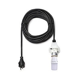 Kabel für Aussenstern 29-00-A4 und 29-00-A7, 10 m schwarz, LED, Deckel opal