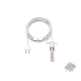 Kabel mit LED - Lampe fr Stern 29 - 00 - I4 bis 29 - 00 - I8, fr EU geeignet  -  4m