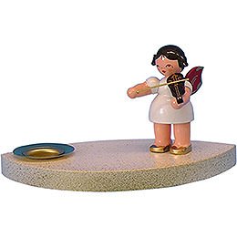 Kerzenhalter Engel mit Geige - 7 cm