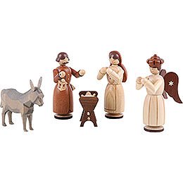 Krippenfiguren - Heilige Familie - 13 cm