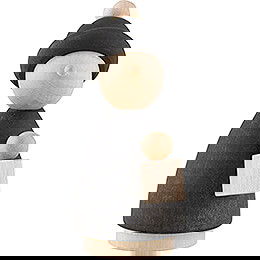 Kurrendekind mit Laterne natur/anthrazit - 7 cm