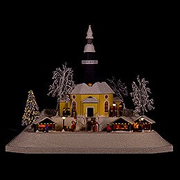 Lichterhaus Weihnachtsmarkt - 26 cm