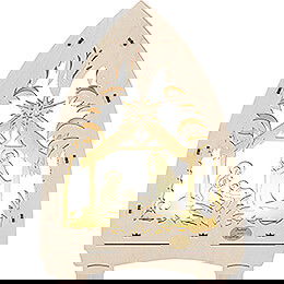 Light Triangle - Nativity - 21,5x29 cm / 8.5x11.4 inch