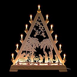 Light Triangle  -  Nativity  -  55x66cm / 22x26 inch