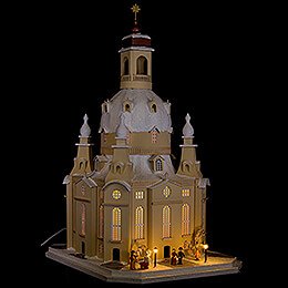 Lighted House Dresden Church - 51 cm / 20.1 inch