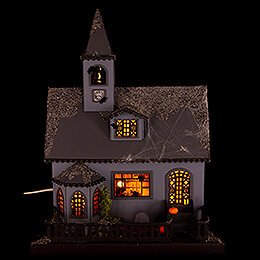 Lighted House Halloween House - 36 cm / 14.2 inch