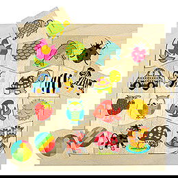 Matching Game Pattern 16 Pieces - 24 cm / 9.4 inch