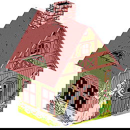 Metall-Rucherhaus 