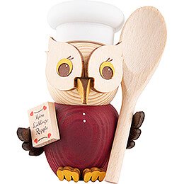 Mini Owl Cook  -  7cm / 2.8 inch