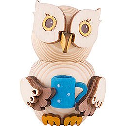 Mini Owl with Cup - 7 cm / 2.8 inch