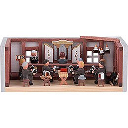 Miniature Room  -  Miners' Prayer Room  -  4cm / 1.6 inch