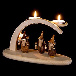 Modern Light Arch - Gnomes - 25x13x10 cm / 9.8x5.1x3.9 inch