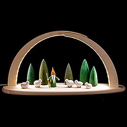 Modern Light Arch - Shepherd Gnome - 42x21 cm / 16.5x8.3 inch