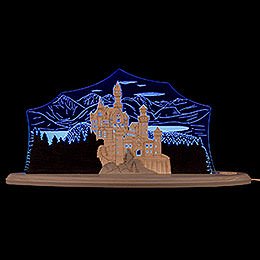 Motive Light "Neuschwanstein Castle"  -  47x21,8cm / 3.1 inch