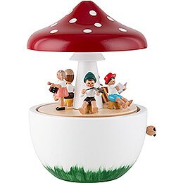 Music Box - Mushroom - 17 cm / 6.7 inch