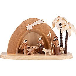 Nativity Set  -  Grotto  -  15cm / 6 inch