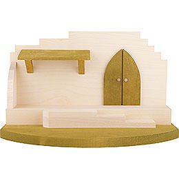 Nativity Stable - Central Part - 31x19 cm / 12.2x7.4 inch