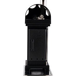 Nordic Fire Place Incense Smoker Black - 18 cm / 7 inch