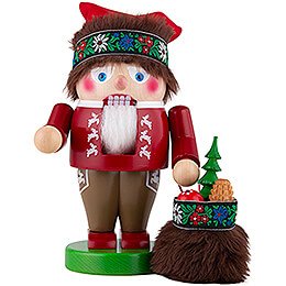 Nussknacker Troll Bayrischer Weihnachtsmann - 27 cm