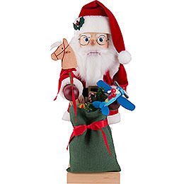 Nussknacker Weihnachtsmann mit Spielzeug - 47 cm